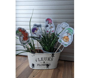 Stickserie ITH - Halloween Gnomes Stecker